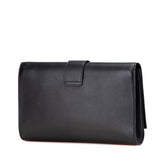 サンローラン Yライン クラッチバッグ 311213 ブラック レザー レディース SAINT LAURENT 【中古】